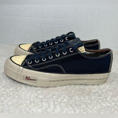 Visvim Skagway Lo Patten Men’s Size 10 Navy Blue Denim Platform Fashion Sneakers. Sneaker Is In Used Condition And Has Signs Of Wear But Sneaker Is Still In Great Condition. Upper Material Is In Excellent Condition And Very Clean , Inside Is Clean And The Soles Are In Great Condition. Nice Comfortable Fashion Sneaker For Casual Wear. Condition Is Pre-Owned. Shipped With Usps Priority Mail. Sold As Pictures. Thank You! Feel Free To Message Me For Any Questions. Thank You Visvim Shoes, Fashion Sneakers, Comfortable Fashion, Mens Shoes Sneakers, Priority Mail, Sneakers Fashion, Blue Denim, Casual Wear, Men's Shoes