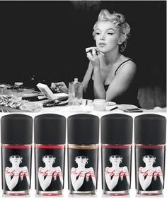 MAC Marilyn Monroe Collection Great Nails, Nail Polish Collection, Brand Collection, Marilyn Monroe, Beauty Tips, Hair And Nails, Beauty Hacks, Hair Makeup, Nail Polish