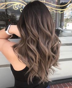 Beige Blond Balayage Brunette, Mushroom Brown Hair With Caramel Highlights, Shades Of Brown Hair Color Balayage, Balayage Fine Hair Brown, Long Mushroom Brown Hair, Subtle Burgundy Balayage, Sand Highlights Brown Hair, Spring Balayage Brunettes Dark Brown, Hair Colour Ideas Balayage