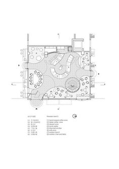 an architectural drawing shows the floor plan for a house, which has been designed to look like