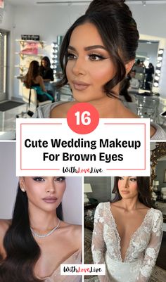 Achieve a stunning natural wedding makeup look for brown eyes! 🌼💖 Discover soft tones and beautiful techniques that enhance your natural beauty while complementing your eye color. Perfect for your big day, these makeup tips will leave you glowing. Save this pin for your bridal inspiration! 📌✨ Natural Makeup For Bridesmaids Simple, Smoky Wedding Makeup Brown Eyes, Olive Skin Tone Makeup Looks Brown Eyes, Bridal Makeup Brown Hair Brown Eyes, Makeup For Small Brown Eyes, Natural Wedding Makeup For Brown Eyes Brunettes Dark Hair, Natural Wedding Makeup For Brown Eyes Brunettes, Elegant Bridal Makeup Brown Eyes, Makeup Look For Brown Eyes