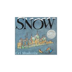 an illustrated book with the title snow written in chinese