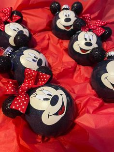 Mickey Ornaments 6 Shatterproof single - Etsy Mickey Ornaments, Black Ornaments, Soft Ball, Minnie Christmas, Christmas Items, Labour Day, Ornament Decor, This Year, Seasonal Decor