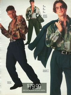 90s Men Fashion, Mens Business Casual, 90s Fashion Men, 90s Men, Olive Shirt, Olive Pants, Fashion 80s