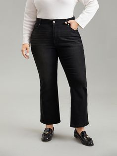 Black Wash Jeans, Dim Gray, Trendy Denim, Plus Size Jeans, Washed Jeans, Wash Jeans, Personal Marketing, Colored Jeans, Modern Woman