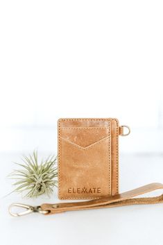 Vi·a: traveling through (a place) en route to a destination. A petite powerhouse, our handcrafted Via Wristlet Wallet is perfect for carrying the essentials. Thoughtfully designed to hold all your cards + cash, and is conveniently smaller than other wallets to boot. Designed with a detachable wristlet so you can clip this beauty to your favorite handbags & totes for easier access! Ethically made and sustainably sourced, this piece is a no-brainer for those needing an on-the-go card carrying acce