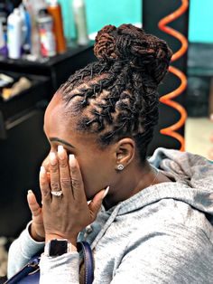 Loc Ponytail Styles Updo, Curly Loc Updos For Women, Medium Loc Updos For Women, Elegant Loc Updo Styles Black Women, Locs Updo Hairstyles, Updo Dread Styles For Women, Latest Dreadlocks Styles 2023, Bun Loc Styles For Women, Low Bun Loc Styles