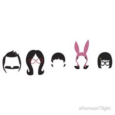 the beatles are wearing bunny ears and glasses