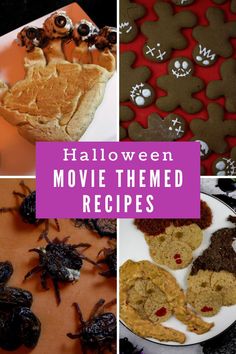 halloween movie themed recipes for kids and adults