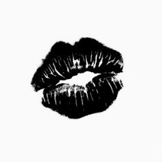 a black and white photo of two lips with the word,'love is in the air