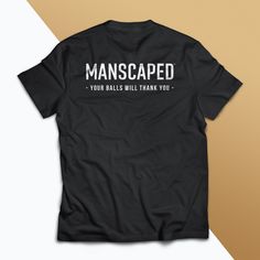 We told you silky smooth balls breed confidence. So confident, in fact, that you’ve been wondering how you tell the world about the new you (yes, your new balls)! Well, we were listening to all you refined, sophisticated gentlemen. Pick up a Manscaped logo t-shirt “Your balls will thank you.” Barn Design, Mens Skin Care, Classic Logo, Fashion Logo, At The Gym, Tshirt Logo, The Gym, Black Cotton, Cotton Tee