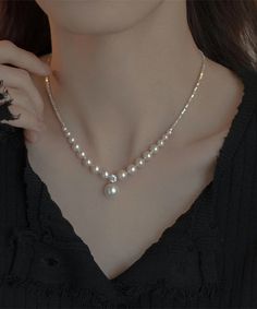 Revel in the exquisite elegance of the Modern White Copper Overgild Pearl Zircon Pendant Necklace, a true gem to adorn your neck.Made of fine Copper Overgild Pearl Zircon.Length: 45cm/17.55". Matches easily with daily hairstyle. dresses & Shirts Daily Hairstyles, Causal Outfits, Fashion Women, Women Clothing, The Modern, Women Fashion, New Fashion, Fashion Clothes Women, Casual Women