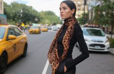 Who needs a nice leopard scarf for this season? Me, you, and all of us! That's why this nina scarf was born. LEOetPard's nina scarf in silk chiffon is made from a soft 100% silk fabric. It has a gorgeous leopard pattern, square in shape. You can enjoy the silky glamorous feeling around your neck. - COLOR: Leopard - COMPOSITION: 100% Silk - DIMENSIONS: 43 1/4 x 43 1/4 in (110 x 110 cm) Leopard Scarf, Leopard Print Scarf, Leopard Pattern, Silk Chiffon, Scarf Print, Silk Fabric, Scarf Wrap, Scarf Accessory, Leopard Print