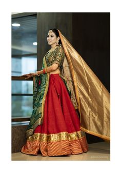 Rajhistani Lehnga, Chaniyacholi Designer For Wedding, Rajasthani Ghagra, Simple Bridal Lehenga, Indian Wedding Gowns, Rajputi Dress, Simple Lehenga, Latest Bridal Lehenga