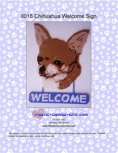 a dog is shown with the words welcome