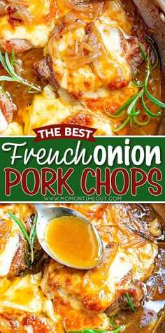 the best french onion pork chops in a pot