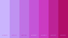 a pantoned image with different shades of pink and purple in the same color scheme