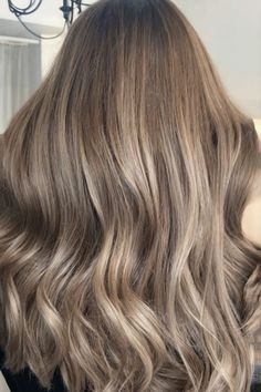 Subtle Ashy Dark Blonde Dark Blonde Hair With Dimension, Dark Blonde Ashy Hair, Barely Blonde Hair, Very Dark Blonde Hair, Dark Blonde Cool Tone, Dark Suede Blonde, Cool Tone Dark Blonde, Ash Bronde Haircolor Balayage, Lived In Dirty Blonde