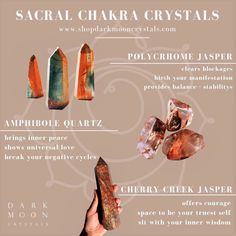 Chakra Hun Aesthetic, Crystals For Empaths, Crystal Shopping, Sacral Chakra Healing, Level Of Consciousness, 2nd Chakra, Chakras Crystals, The Sacral Chakra