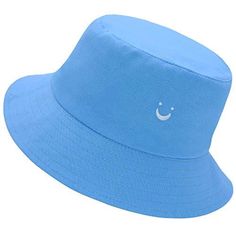 Reversible ALLSEX Bucket Hat 100% Cotton Light Blue on one side, Yellow on reverse Smiley face embroidered on both sides Breathable and Lightweight As an Amazon Associate I earn from qualifying purchases. This post contains affiliate links. We get commissions for purchases made through links in this post. See our disclosure page for more information. *Price as of 02/28/2021 Casual Reversible Blue Bucket Hat, Blue Reversible Bucket Hat For Beach, Reversible Blue Bucket Hat For Beach, Casual Blue Bucket Hat For Everyday, Trendy Blue Flat Brim Bucket Hat, Blue Reversible Bucket Hat, Blue Cotton Bucket Hat With Flat Brim, Blue Reversible Hat, One Size, Blue Reversible Hat, One Size Fits Most