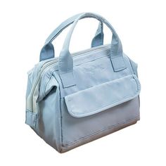 Features: Quantity: 1pc Material: nylon Color:Blue Product size:24x23x15cm/9.45x9.06x5.91Inch Packing size:30x25x3cm/11.81x9.84x1.18lnch Gross weight:300g/0.66lb Description: Cute Lunch Bags with sturdy handle, reusable insulated bag for women, large capacity, suitable for carrying lunch/dinner to office, picnic, travel, garden and outdoors etc. It can be used as a daily lunch bag, cooler lunnch box, family picnic bag, sundry storage bag or shopping bag. Three storey of protection, strong therma