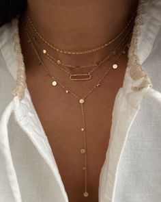 Gold Necklaces Chains Layers, Summer 2024 Jewelry Trends, Elegant Layered Gold Plated Jewelry, Gold Metal Long Layered Necklace, Elegant Gold Plated Layered Necklace, Gold Metal Dangle Layered Necklace, Bijoux Aesthetic, Jewelry Combo, Jewellery Women