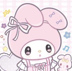 My Melody Pfp Soft Pink, Sanrio Pfp My Melody, My Melody And Kuromi Pfp, My Melody Pfp, Melody Pfp, Sanrio Pics, Melody Icon, My Melody Cute