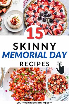 the top 15 skinnyy memorial day recipes