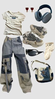 Look Grunge, Mode Hippie, 2000s Fashion Outfits, 가을 패션, Outfits Fashion, Mode Vintage