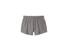 Nike Kids Dry Tempo Running Short (Little Kids/Big Kids) - Girl's Shorts : Gunsmoke/Heather/Gunsmoke/Wolf Grey : The primary materials that compose this product contain a minimum of 20 percent recycled content. ; Featuring perspiration-wicking Dri-FIT tech, a regular fit and movement-friendly fabric, these Nike Kids Dry Tempo Running Shorts will keep her on time and on the move. Elastic waist with interior drawstring provides a secure fit. Built-in briefs with lined gusset for support and comfor Polo Ralph Lauren Kids, Running Short, Nike Kids, Running Shorts, Short Girls, Big Kids, Short Outfits, Briefs