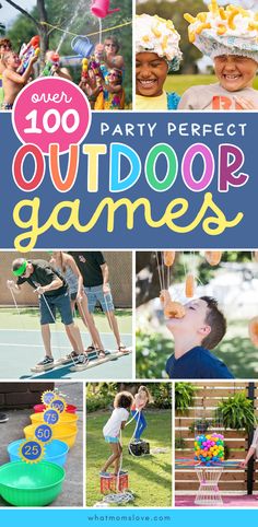 the ultimate party perfect outdoor games for kids to play with and have fun in the sun