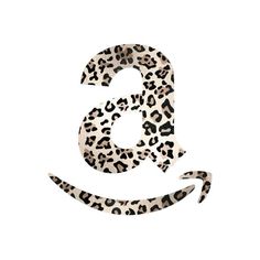 the letter g is made up of an animal print