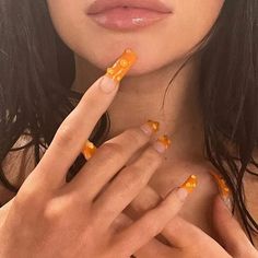 Uñas Kylie Jenner, Kardashian Nails, Kylie Nails, Kylie Jenner Nails, Nail Swag