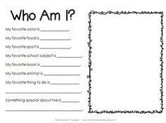 a book with the words who am i? written in black and white on it