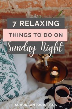 Get ready for a busy week by relaxing on Sunday night! I share some of the best things to do on a Sunday night that are stress free and help you get in the right mindset for the week. Sunday Night Routine, Relaxing Things To Do, Cool Comforters, Tv Series To Watch, Right Mindset, Hygge Lifestyle, Hot Flashes, Night Routine, Sunday Night