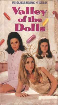 the movie poster for valley of the dolls