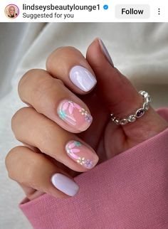 Mom Nails, April Nails, 2024 Nails, Cute Spring Nails, Daisy Nails, Manicure Nails, Chocolate Dessert Recipes, Chocolate Dessert