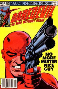 dared the man without fear no more mister nice guy comic book cover art by person