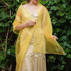 A very elegant organza shawl for your wedding party or evening dress. Made of classical organza. Color: yellow ( other colors are available ) Size : 200 cm x 45 cm You can use it as a wrap, shawl or stola. WE have matching bags in our Etsy Shop! WE accept credit cards! Elegant Summer Organza Dupatta, Elegant Organza Dupatta For Summer, Spring Wedding Yellow Dupatta, Elegant Yellow Dupatta For Spring, Elegant Summer Formal Dupatta, Elegant Formal Summer Dupatta, Elegant Wedding Dupatta For Spring, Elegant Summer Party Dupatta, Elegant Organza Dupatta For Evening