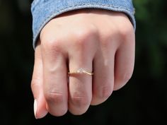 V Shape Ring, Wishbone Ring, Lab Grown Diamond Knuckle Ring, Thumb Ring, V Ring, Promise Ring For Her, Natural Diamond Ring, Stacking Ring, Ladies Gold Ring, Lab Diamond Ring, Gift Chevron Diamond Ring handmade with round brilliant-cut diamonds and baguette diamonds all set in a shared prong setting 𝐑𝐢𝐧𝐠 𝐃𝐞𝐭𝐚𝐢𝐥𝐬: ↣ Made-To-Order. ↣ Gold: 14K / 18K Solid Gold. ↣ Gold Color: Yellow Gold, Rose Gold, White Gold ↣  Diamond Weight:  0.12 CT ↣ Numbers of Diamond: 3 ↣  Diamond Cut:  Round ↣ S Ladies Gold Rings, Wishbone Ring, Knuckle Rings, Natural Diamond Ring, Promise Rings For Her, Diamonds And Gold, Thumb Rings, Baguette Diamond, Pricing Jewelry