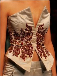 Corsets Tops, Mode Kimono, Corset Fashion, Paris Mode, Corsets And Bustiers, Looks Vintage, Corsets