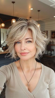 Hair Styles 2024 Women, Hairstyles For Every Hair Type, Haircuts For Women Over 50, Layered Haircuts For Medium Hair, Gorgeous Hairstyles, Hairstyles And Haircuts, Hairstyles For Women Over 50