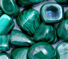 Malachite. Heart and Solar Plexus chakras. It is an excellent stone to strengthen the physical heart as well as the emotional aspect of the heart. One of the foremost stones for psychic protection. Having it within your aura promotes a strongly protective energy. This prevents negative psychic energy being able to come near you... and may prevent psychic attack. Back To Nature