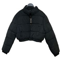 Comes as pictured from a clean, smoke and pet free environment SHIPPED SAME OR NEXT DAY Thank you 20 Cropped Puffer Jacket, Black Puffer, Pretty Little Thing, Puffer Jacket, Little Things, Vest Jacket, Puffer, Women Accessories, Pet