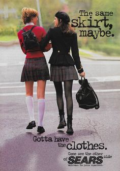 Vintage Back To School, Photowall Ideas, Teen Magazine, Seventeen Magazine, School Uniforms