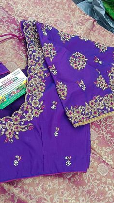 Magam Work Blouses, Maggam Blouses, Magam Work, Maggam Blouse, Aari Design, Cutwork Blouse, Maggam Work Designs, Kids Blouse Designs