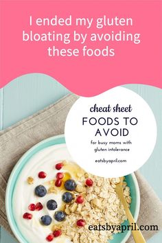 Find out what NOT to eat with Gluten Intolerance and grab the PDF list of foods to avoid! Don't suffer from gluten intolerance anymore. Gluten Sensitivity Diet, Lactose Intolerant Recipes, Lactose Intolerant Symptoms, Gluten Intolerance Symptoms, What Is Gluten, List Of Foods, Gluten Allergy, Mango Recipes, Gluten Sensitivity