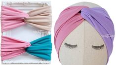 Cómo Hacer Turbantes Paso a Paso Sewing Headband, How To Make Turban, Headband Sewing Pattern, Celtic Knot Headband, Knotted Headband Tutorial, Knotted Headband Diy, Turban Headband Tutorial, Headband Sewing