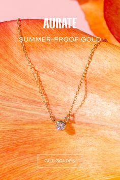 Water, sun, earth, and wind resistant. Tested against all elements so you can shine all through summer time. Thick Ring, Bezel Necklace, Gold Piece, Diamond Eternity, Bezel Diamond, Pure Gold, Diamond Sizes, Gorgeous Necklaces, Eternity Ring