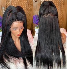 Micro million braided wig made with synthetic hair. It is tiny twists. Very full and lovely. Full lace wig. Available in many colours. Carefully made to fit all head sizes as cap comes with adjustable straps/ elastic band. Item can be customized to your choice. Allow 4 to 5weeks to process and 3 to 5days to ship. Please let us know the color you want. Also available in various lengths. kindly note that if you reside in Europe , you will be required to pay an additional fee for customs and handli Braids French, Wigs Braids, Braid Wig, French Braids, Wig For Black Women, Long Hair Wigs, Lace Braid, Box Braid Wig, Braided Wigs